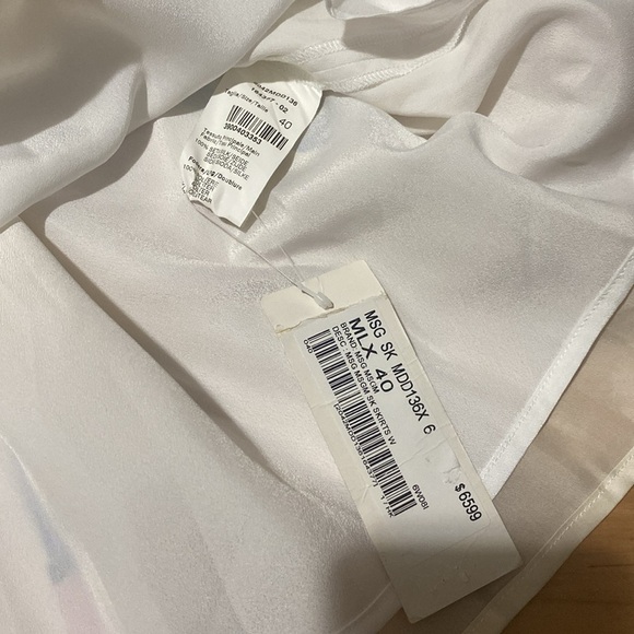 MSGM Colourful Patterned Silk Skirt - Picture 6 of 13